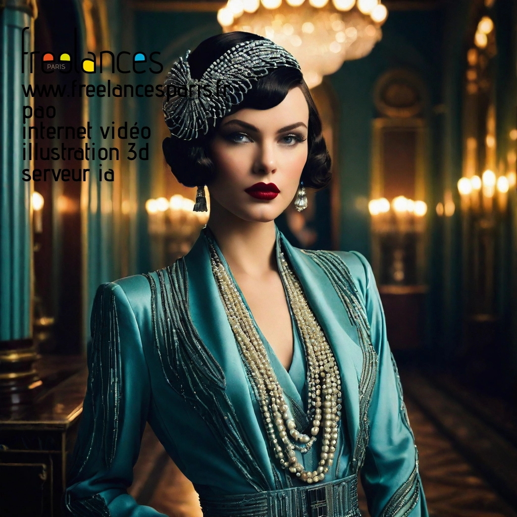 Pao mise en page internet vidéo illustration 3d serveur IA générative AI freelance paris studio de création magazines 192 vriqd3t0